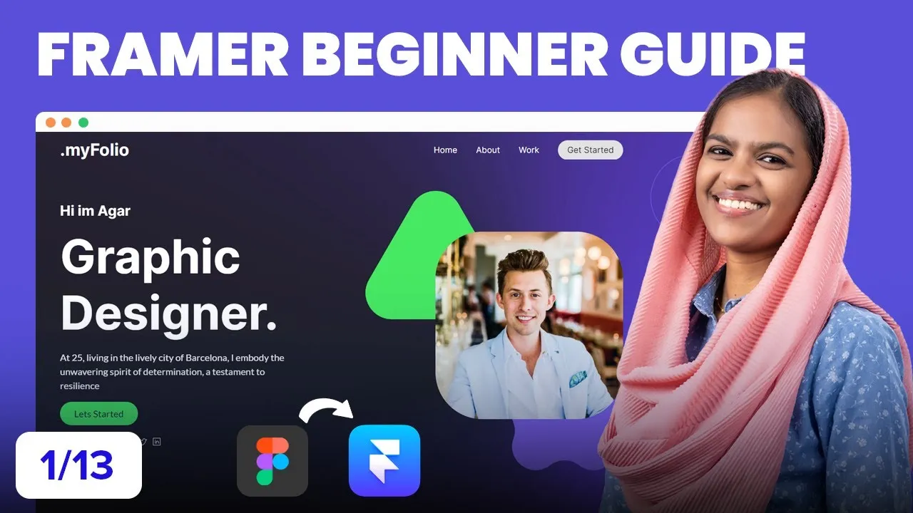 Best Free Framer Course for No-Code Web Design for Beginners